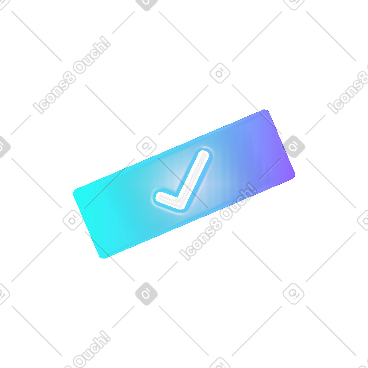 Accept button illustration in Pure style download in PNG, SVG