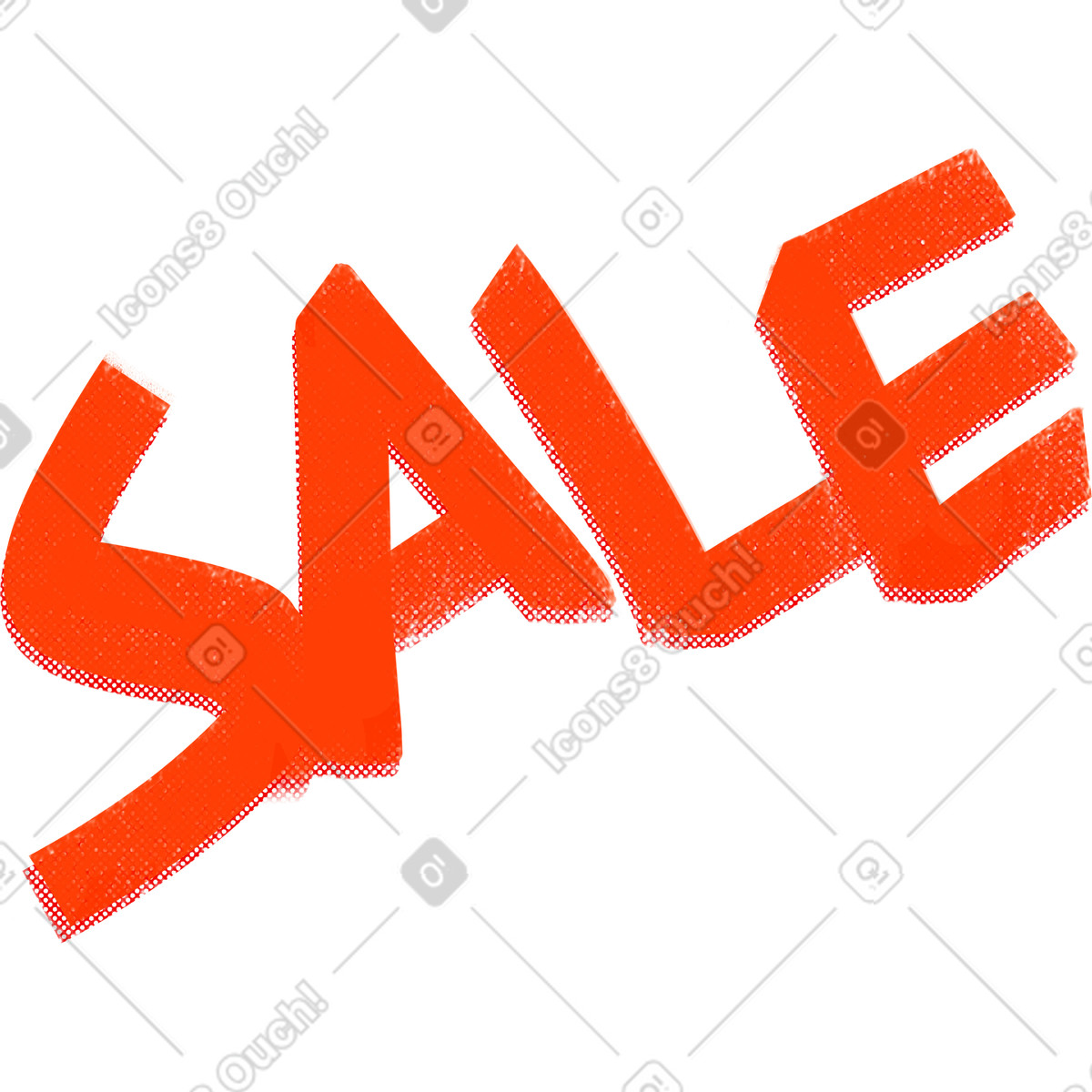 Sale-Illustration im Energy-Stil als Download in PNG, SVG