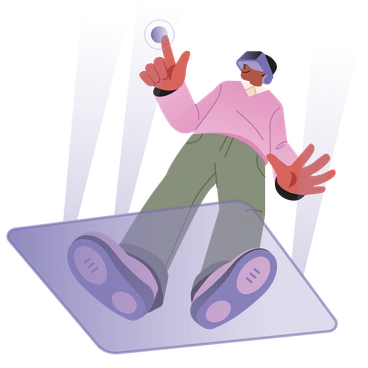 Иллюстрации VR/AR в PNG и SVG 