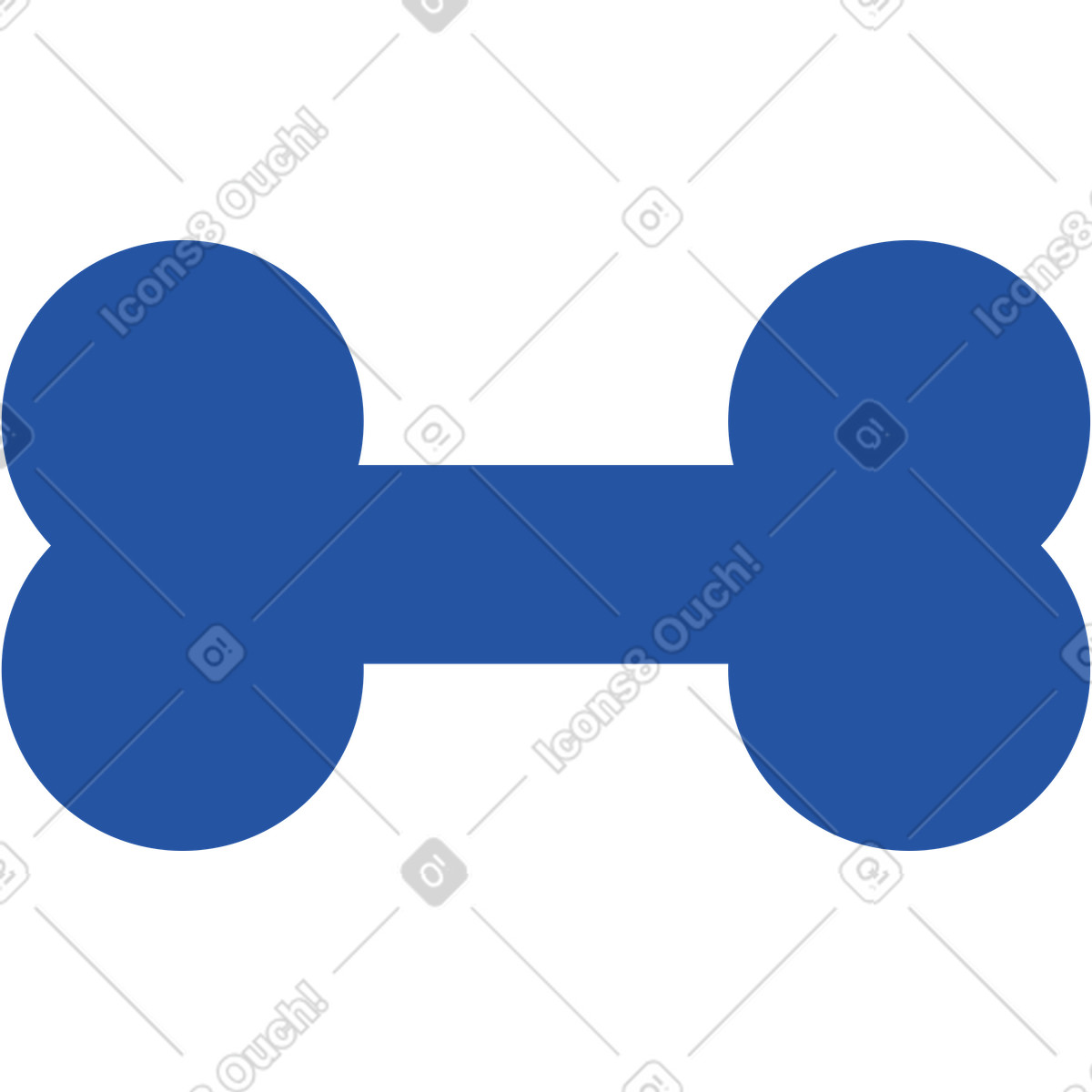 Illustration Os dans le style Spot à télécharger aux formats PNG, SVG