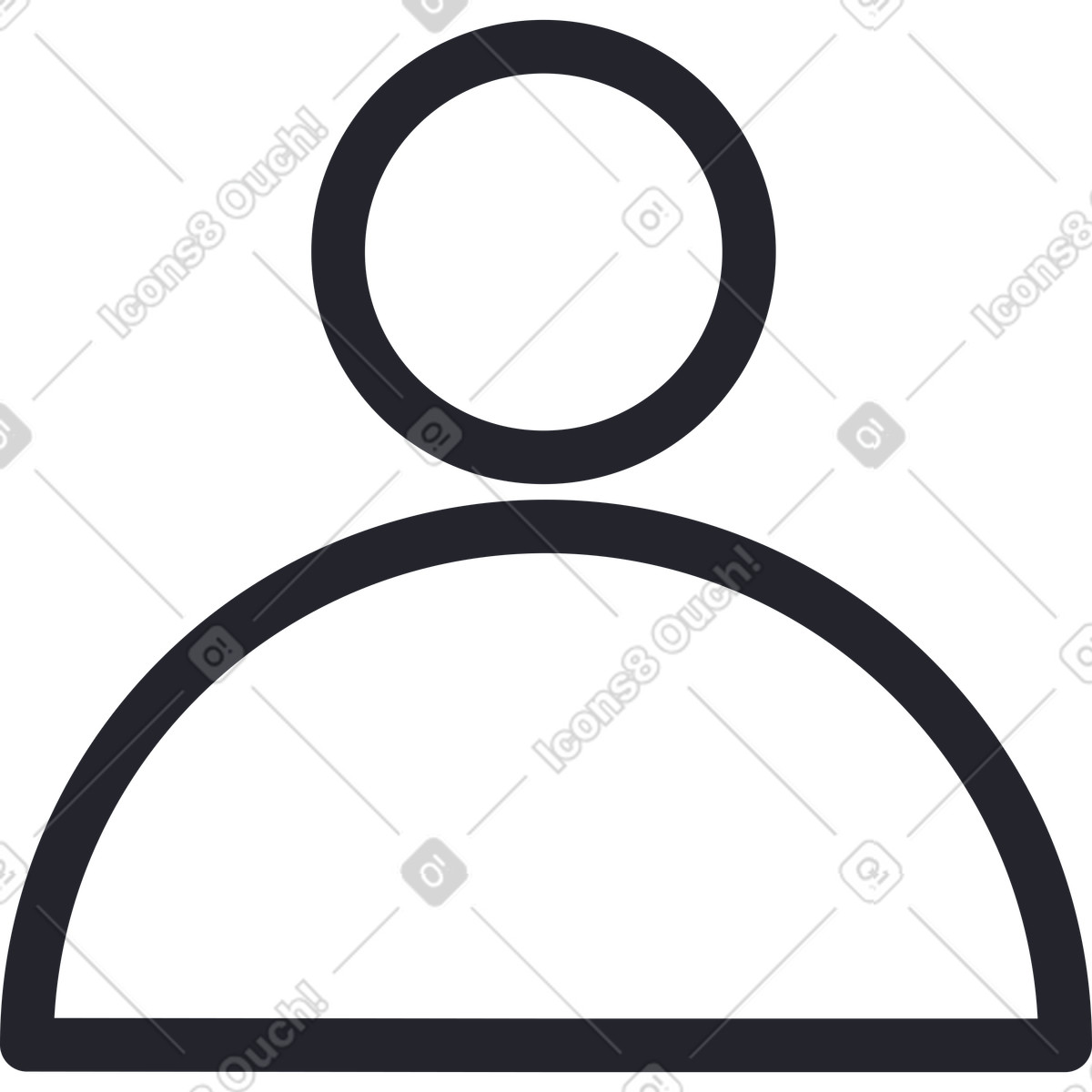 下载 Boba 风格的 用户行图标 插画，支持 PNG、SVG 格式