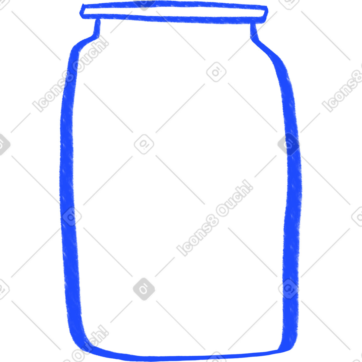 Illustration Big jar dans le style Quirky à télécharger aux formats PNG, SVG