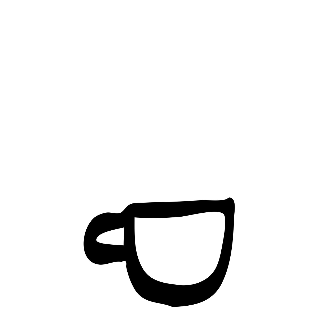 Coffee cup animated illustration in Open Doodles style download in GIF, Lottie (JSON), AE