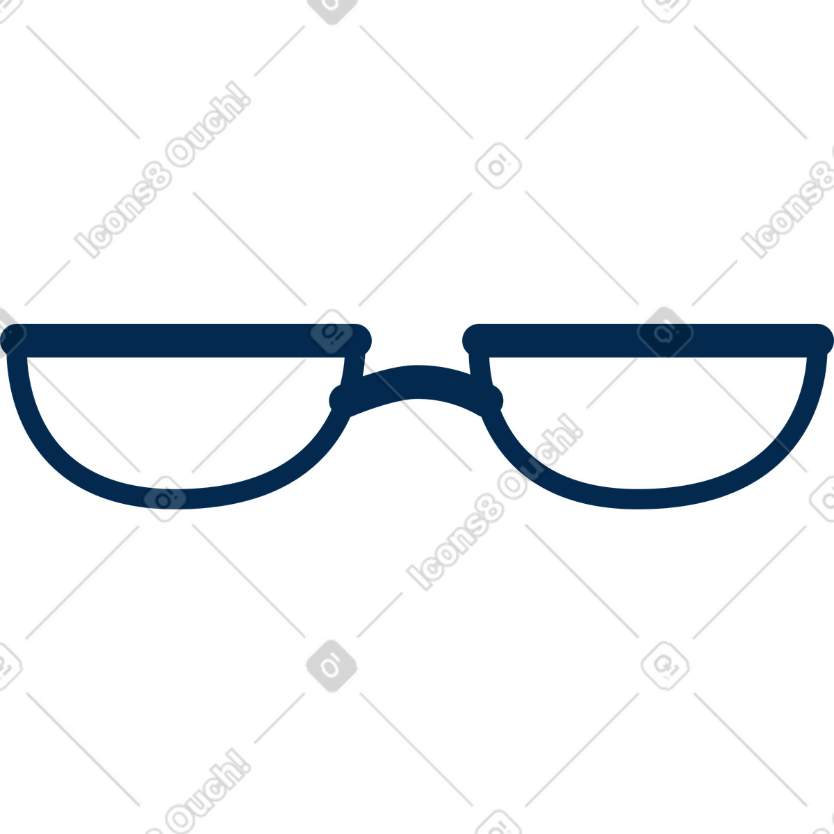 Illustration Des lunettes dans le style Flame à télécharger aux formats PNG, SVG