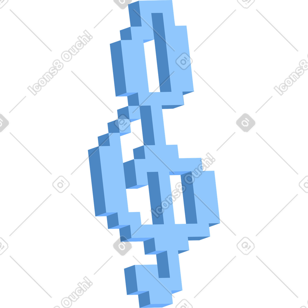 Nota illustrazione in stile 8bit scarica in PNG, SVG