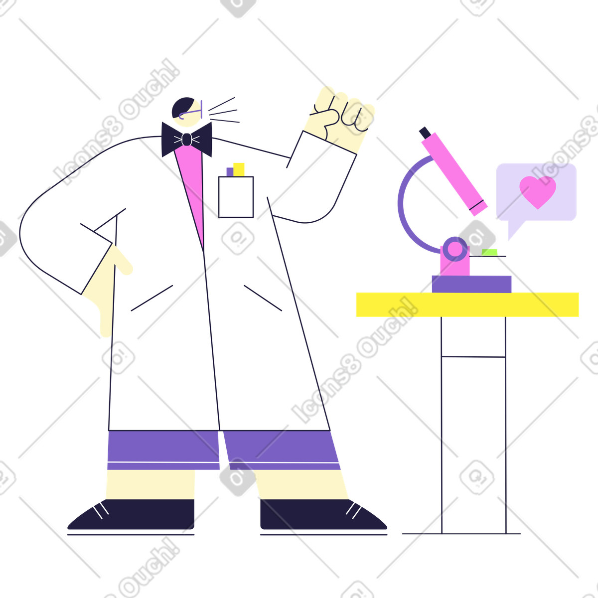 A new life illustration in Mellow style download in PNG, SVG