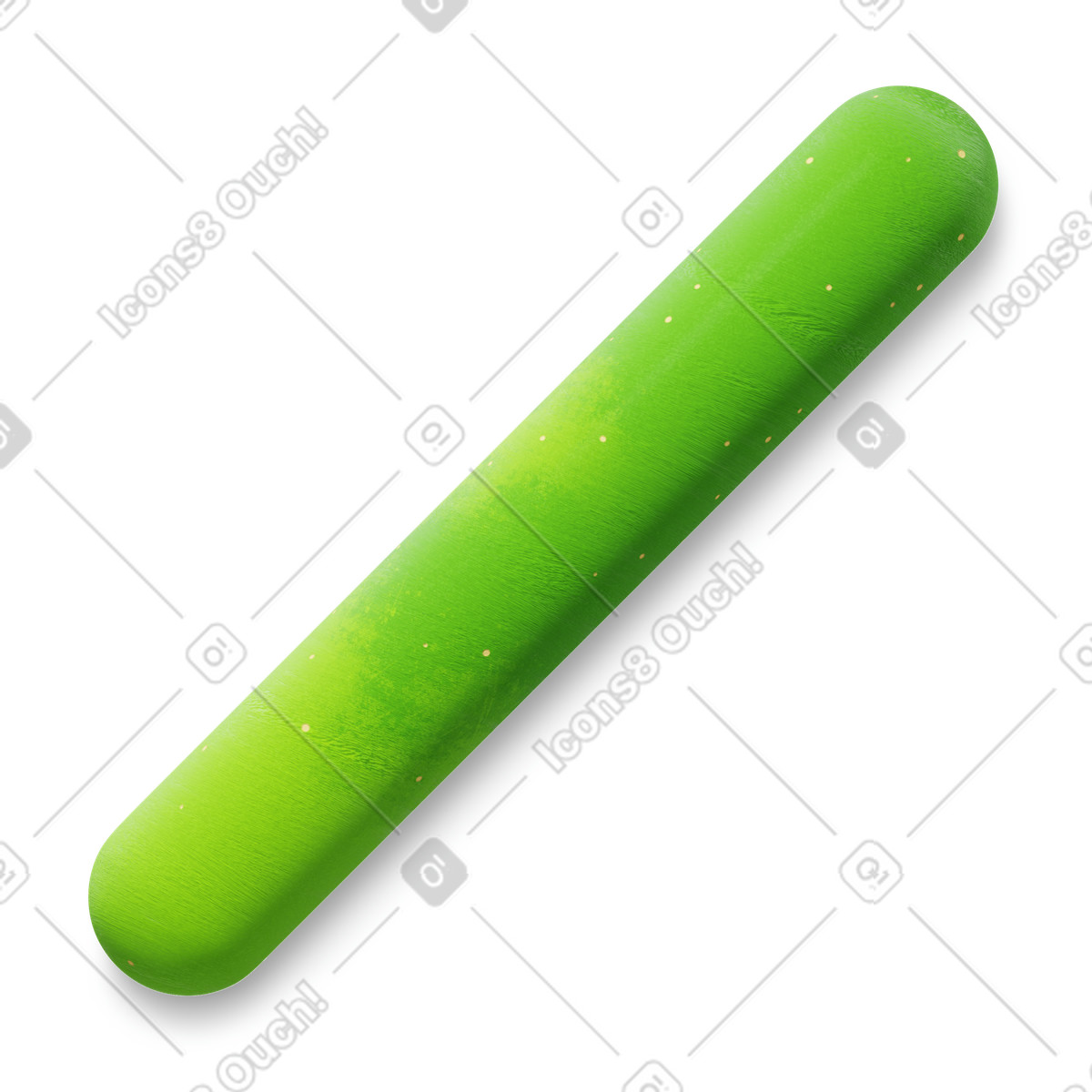 Line shape diagonal illustration in 3D Microsoft Fluent style download in PNG, SVG