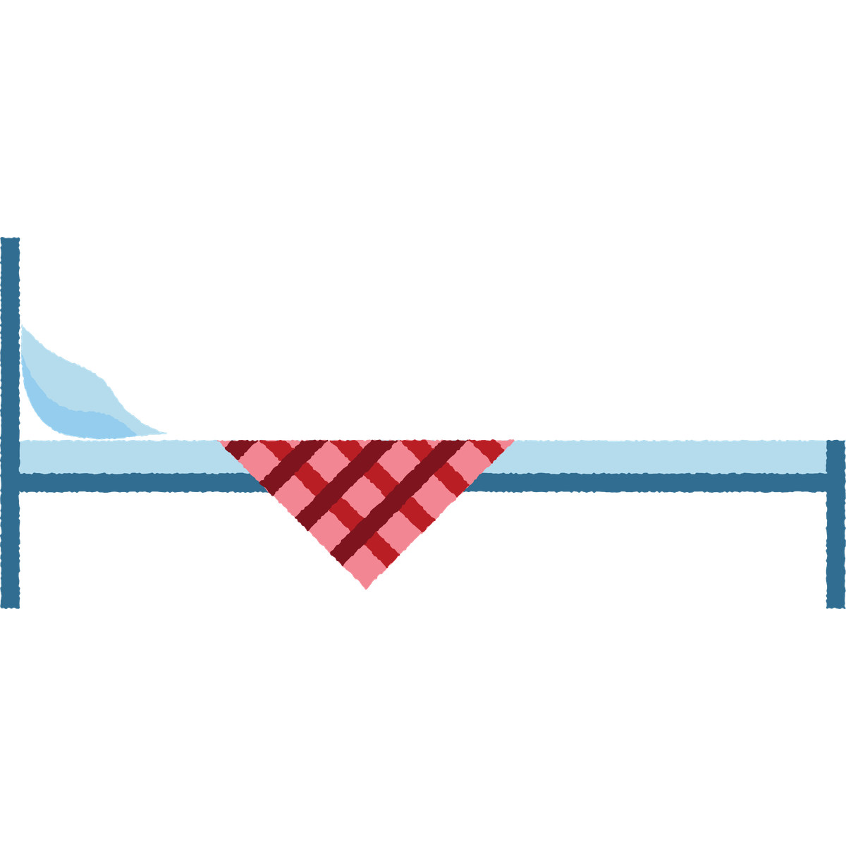 Cherry 스타일의 Bed 일러스트레이션 PNG, SVG 다운로드