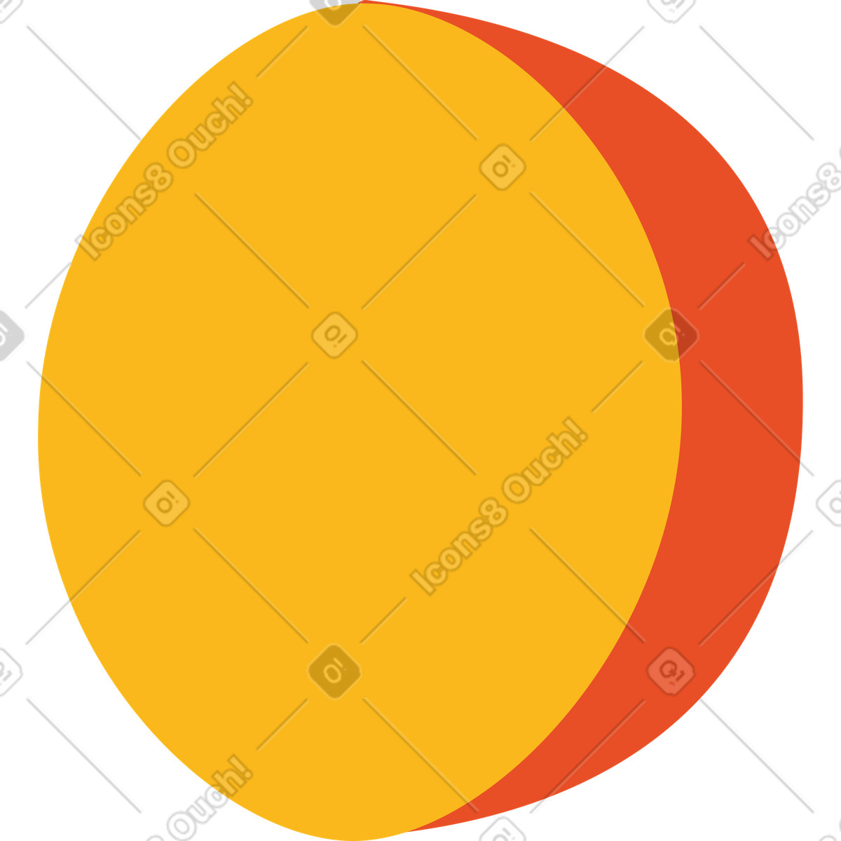 Flame 스타일의 동전 일러스트레이션 PNG, SVG 다운로드