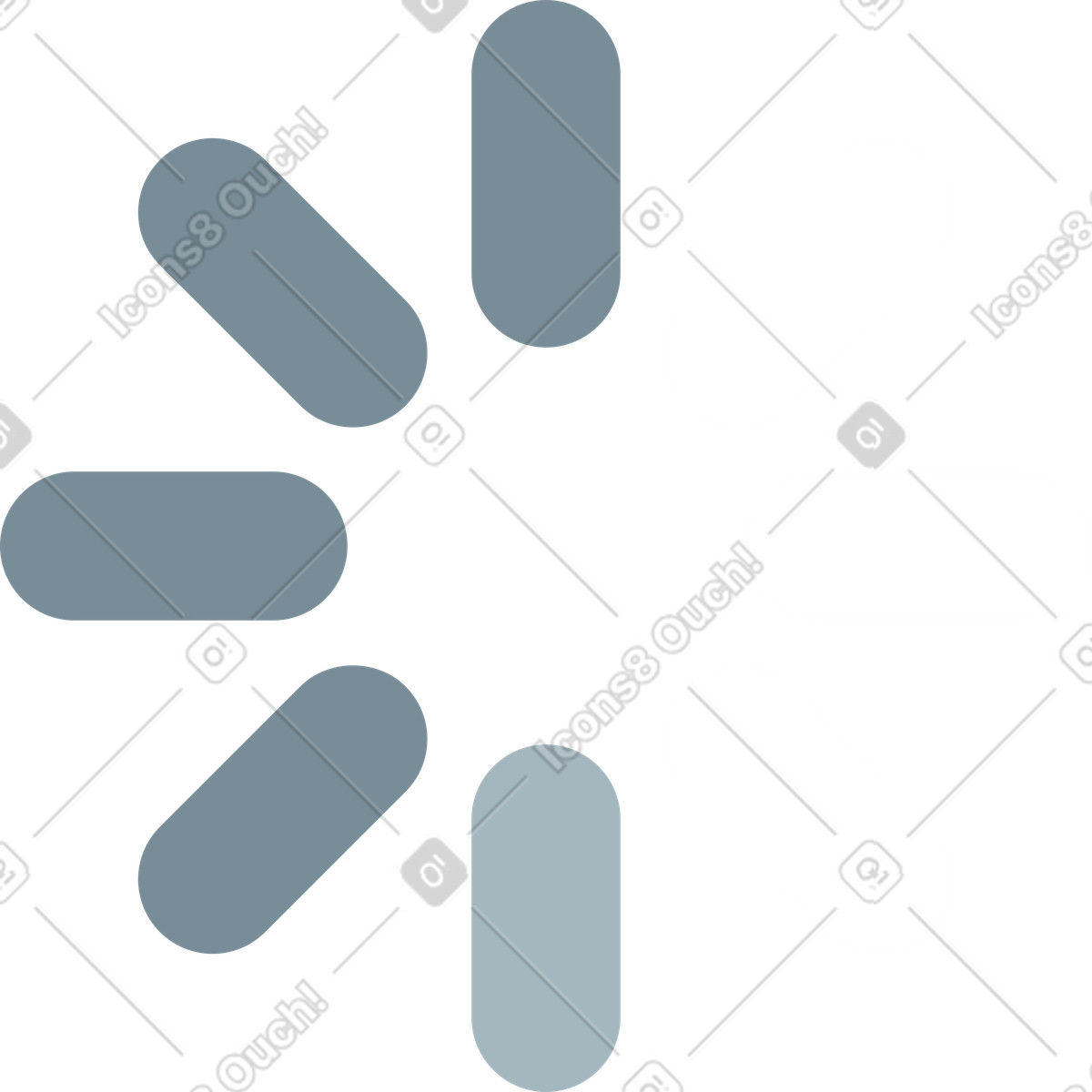Loading wheel illustration in Catchy style download in PNG, SVG