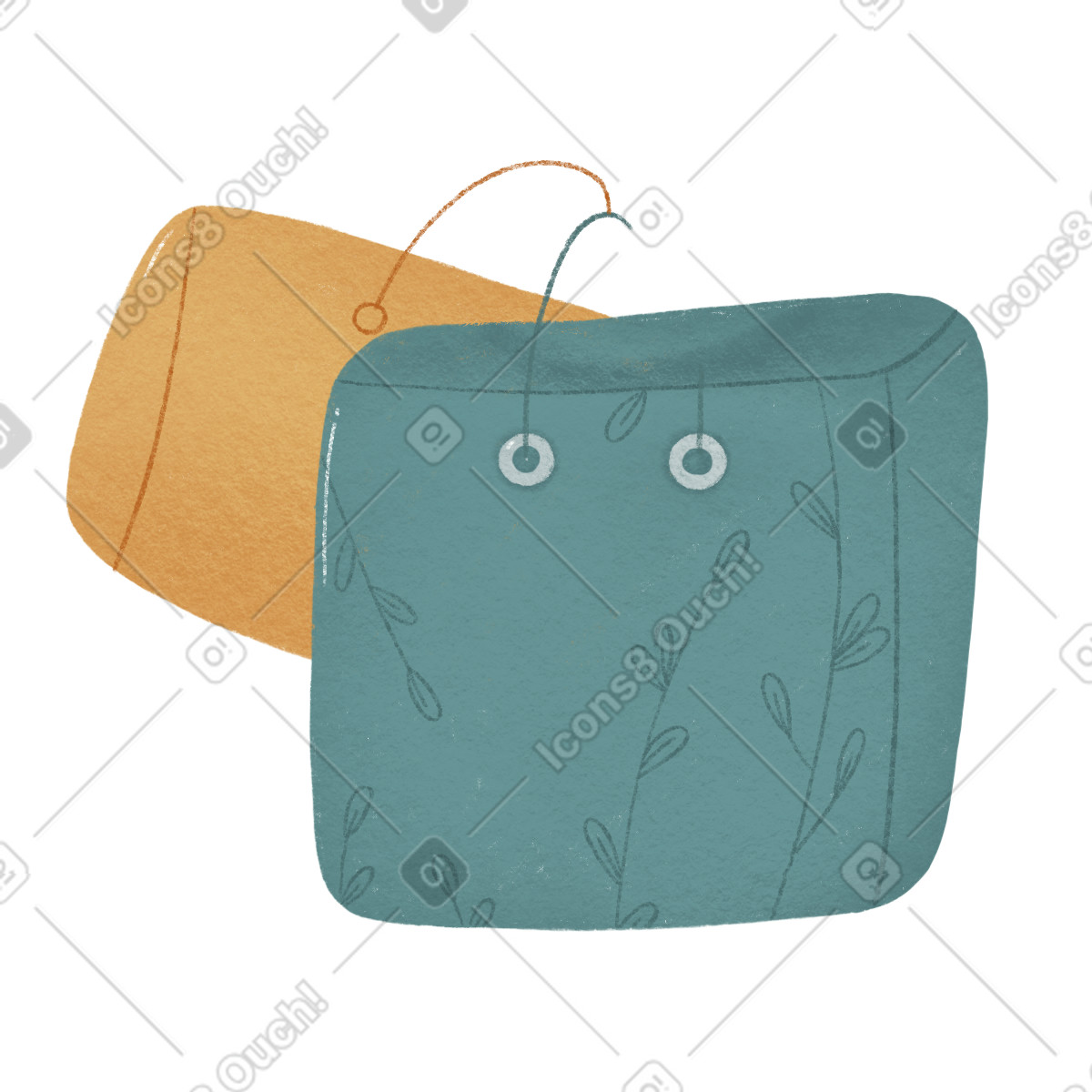 Illustration Paquet dans le style Woolly à télécharger aux formats PNG, SVG
