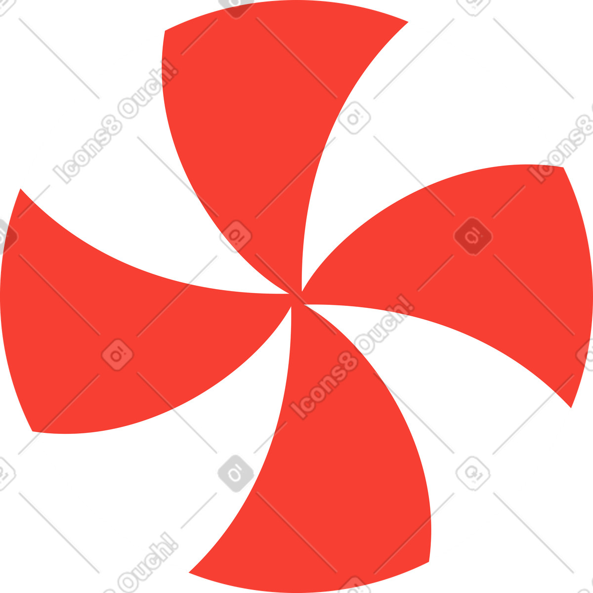 Süßigkeiten-Illustration im Nordic-Stil als Download in PNG, SVG