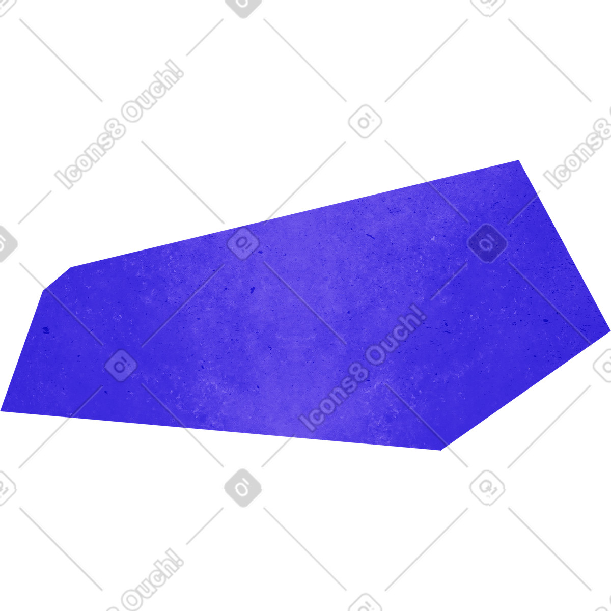 Blue figure illustration in Lettering style download in PNG, SVG