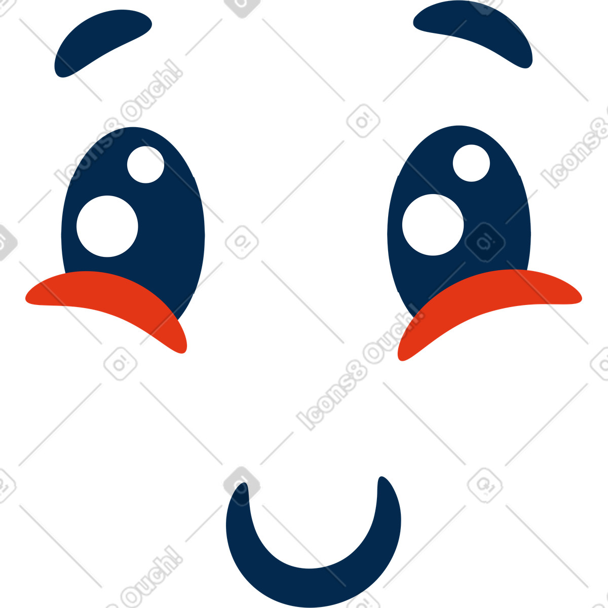 Toccato illustrazione in stile Flame scarica in PNG, SVG