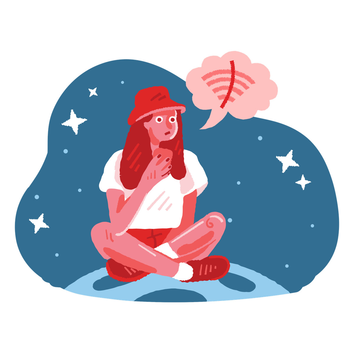 Ilustração de Lost connection em no estilo Cherry para baixar em PNG, SVG