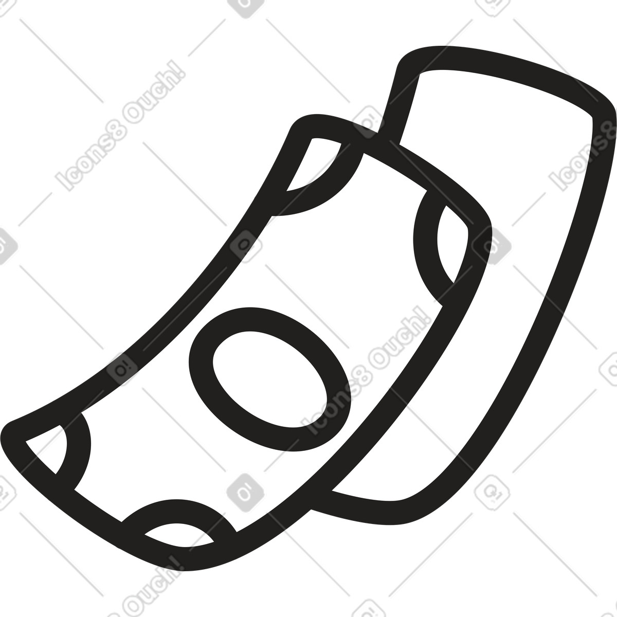 下载 Little 风格的 纸币 插画，支持 PNG、SVG 格式