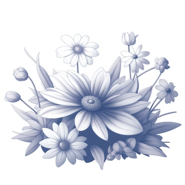 An insect that resembles a flower is resting among various real blooms in a garden. The insect has intricate features that mimic petals and floral structures, blending seamlessly with the vibrant flowers around it. The surrounding garden is filled with different types of blooms, showcasing a variety of shapes and textures. Delicate leaves and stems frame the scene, adding to the lushness of the garden. Sunlight filters through the foliage, casting gentle shadows on the ground. The contrast between the insect and the surrounding flowers highlights its unique camouflage.