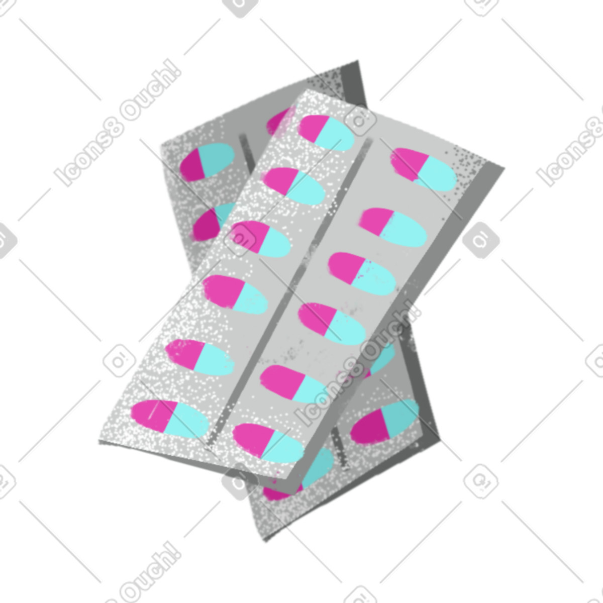 Fabulous 스타일의 Medications 일러스트레이션 PNG, SVG 다운로드