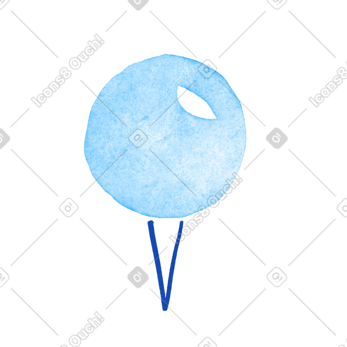 下载 Tint 风格的 Pin location marker symbol with circular head and pointed tail 插画，支持 PNG、SVG 格式