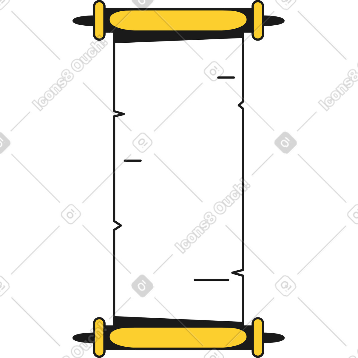 Taxi スタイルの スクロール のイラストをPNG、SVG形式でダウンロード