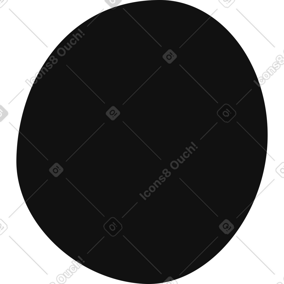 Illustration Symbole d'arrêt complet dans le style Journal à télécharger aux formats PNG, SVG