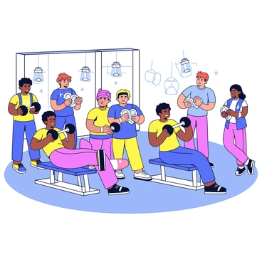 A competitive event featuring athletes showcasing their technique in the incline dumbbell press