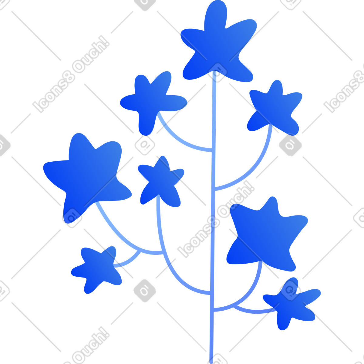 Pianta illustrazione in stile Buddy scarica in PNG, SVG