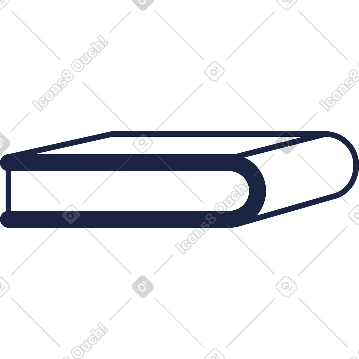 Book line-Illustration im Urban-Stil als Download in PNG, SVG