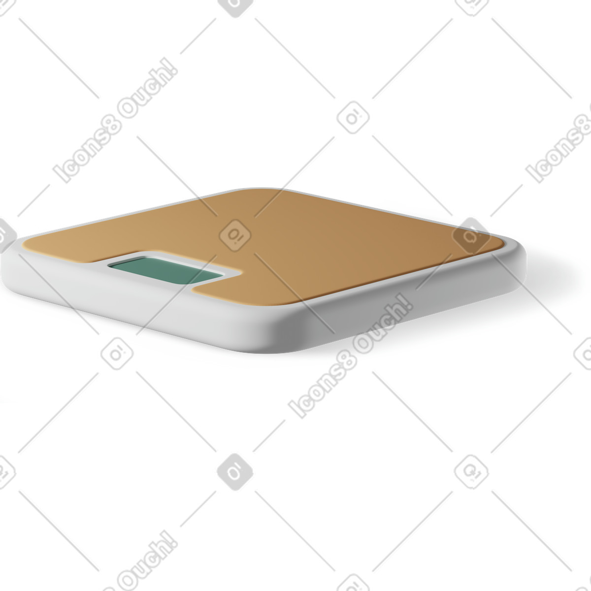 Иллюстрация Orange scales on floor в стиле 3D Casual life — скачать в форматах PNG, SVG