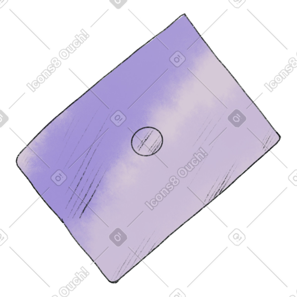Moments スタイルの ラップトップ のイラストをPNG、SVG形式でダウンロード