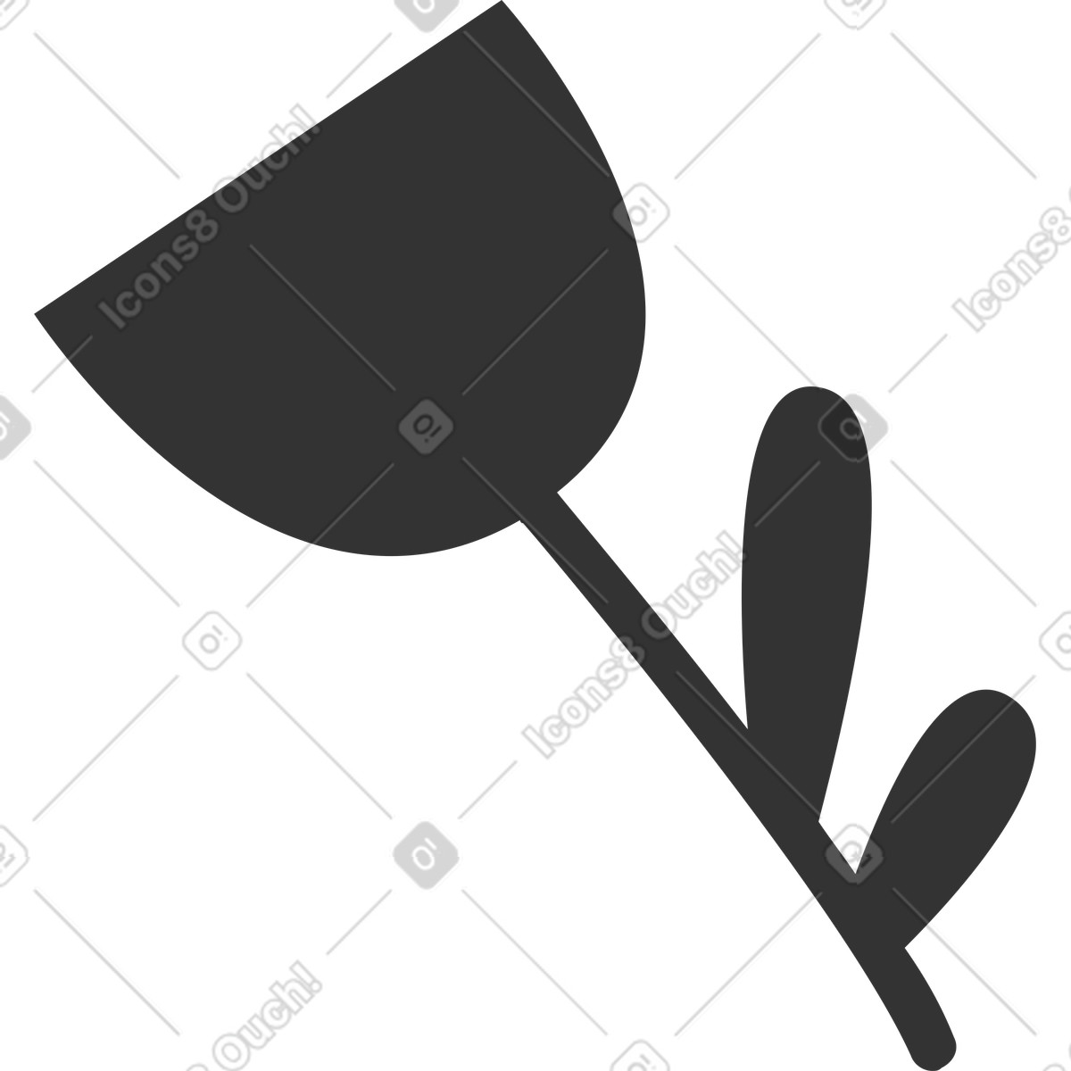 下载 Crayon 风格的 花 插画，支持 PNG、SVG 格式