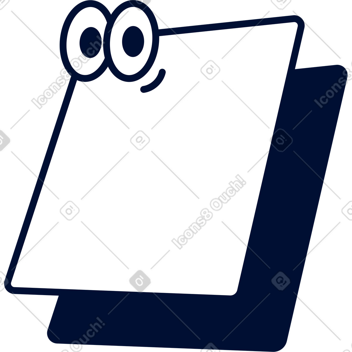 Illustration Copie dans le style Blink à télécharger aux formats PNG, SVG