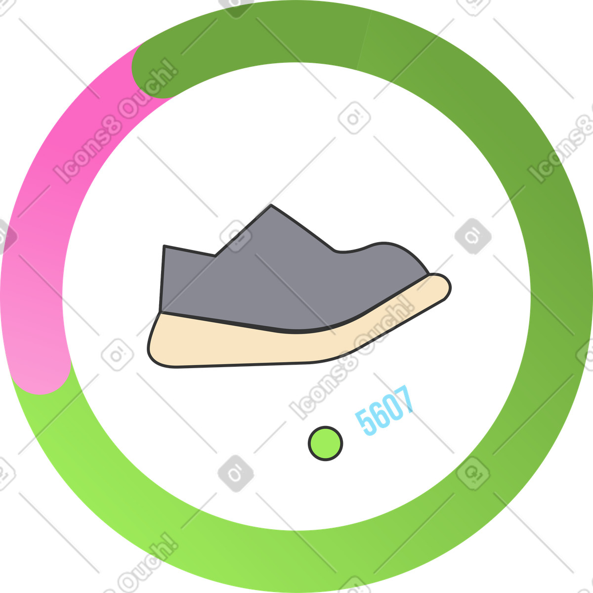 Smartwatch-schnittstelle-Illustration im Kit-Stil als Download in PNG, SVG