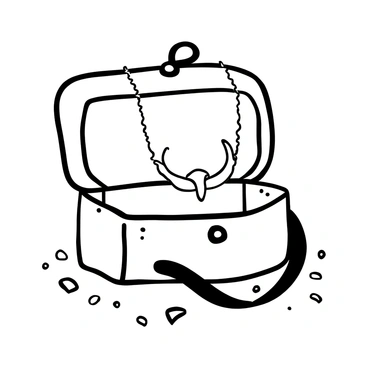 A "delicate wishbone necklace" is elegantly displayed on an "open velvet jewelry box." The necklace is crafted with fine details, showcasing its intricate design. The jewelry box is richly textured, with visible seams and a soft appearance. Surrounding the box are small, scattered "sparkling gemstones," adding a touch of luxury to the scene. The overall composition highlights the necklace as the central focus, inviting admiration.