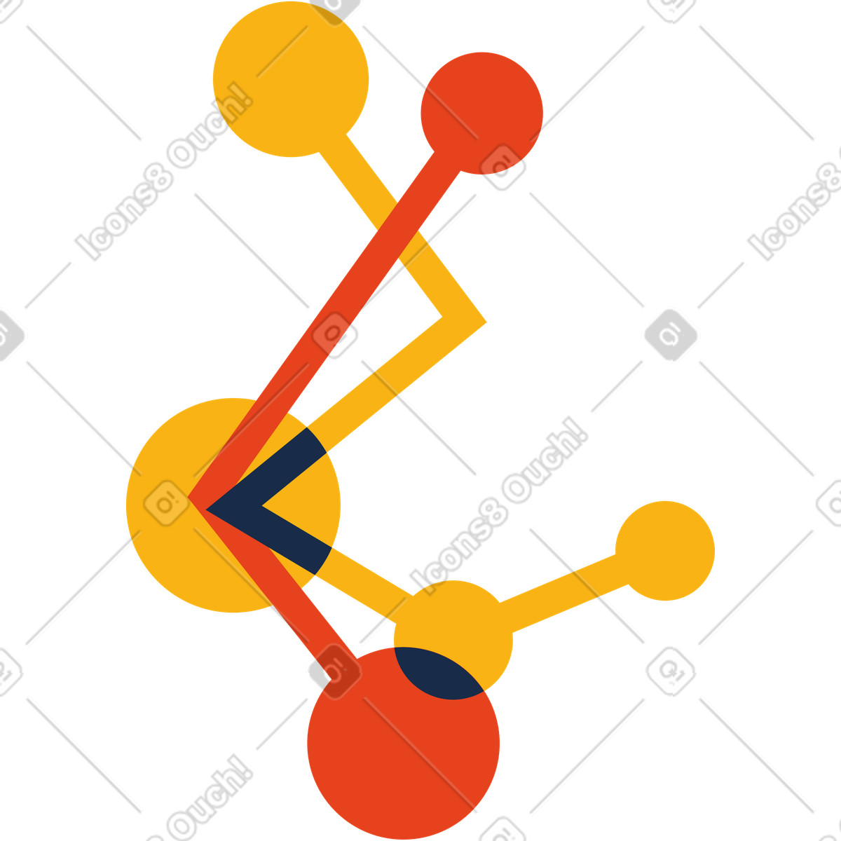 Ilustración animada Grafico en estilo Flame a descargar en GIF, Lottie (JSON), AE