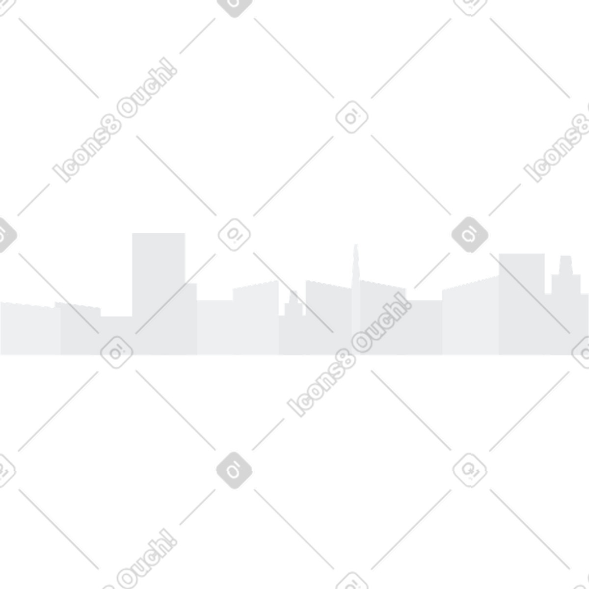 Ilustração de Fundo megapolis em no estilo Urban para baixar em PNG, SVG