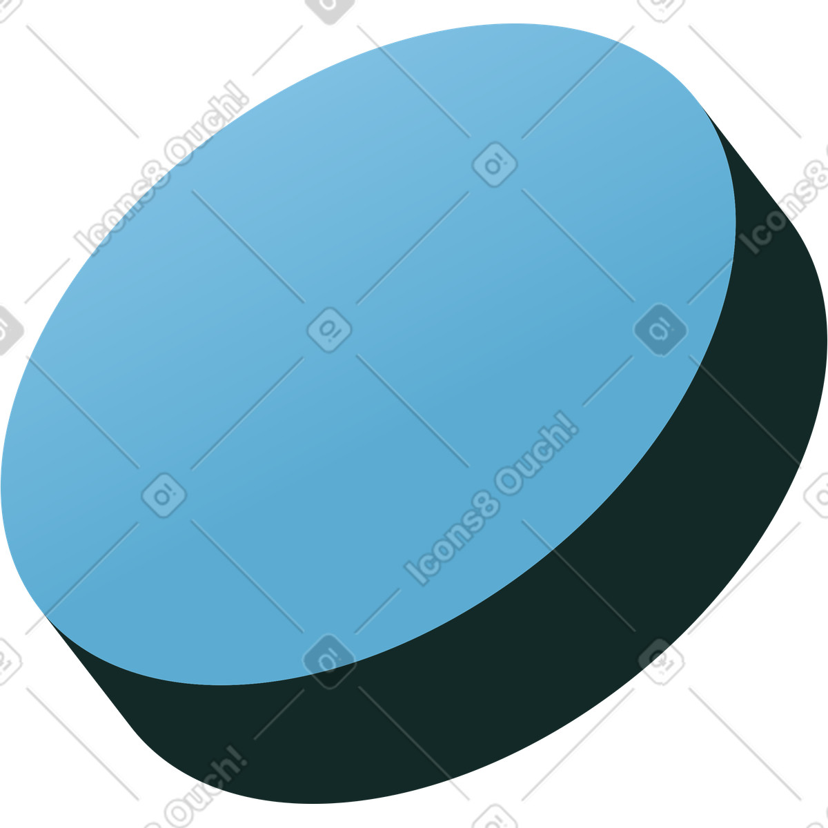 Coin 3D illustration featuring token clipart image in PNG, SVG, GIF