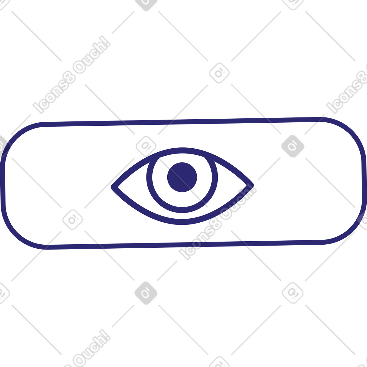 下载 Cut 风格的 带眼睛的框架 插画，支持 PNG、SVG 格式