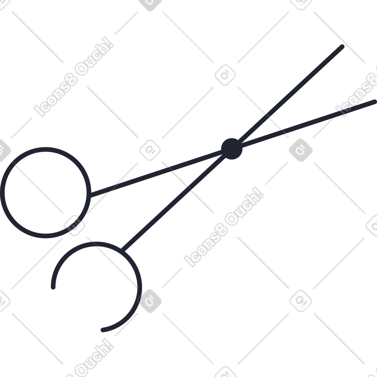 Pablita スタイルの はさみ作物 のイラストをPNG、SVG形式でダウンロード