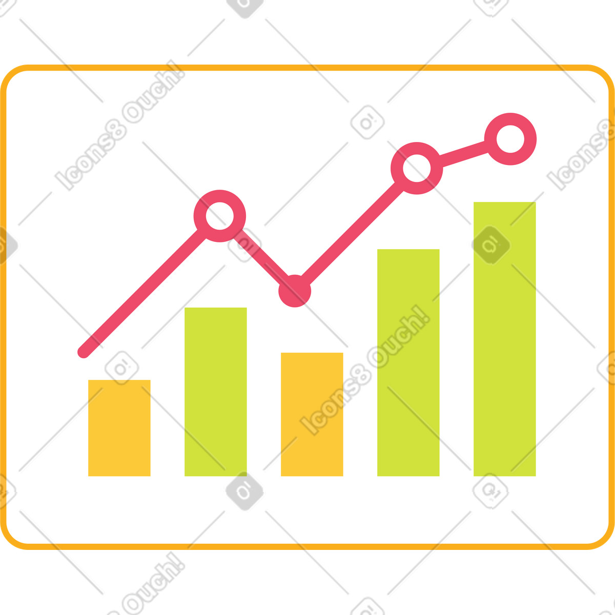 Ilustração de Janela pop-up gráfico em no estilo Juicy para baixar em PNG, SVG