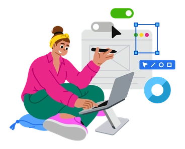 Иллюстрации Designer в PNG и SVG 