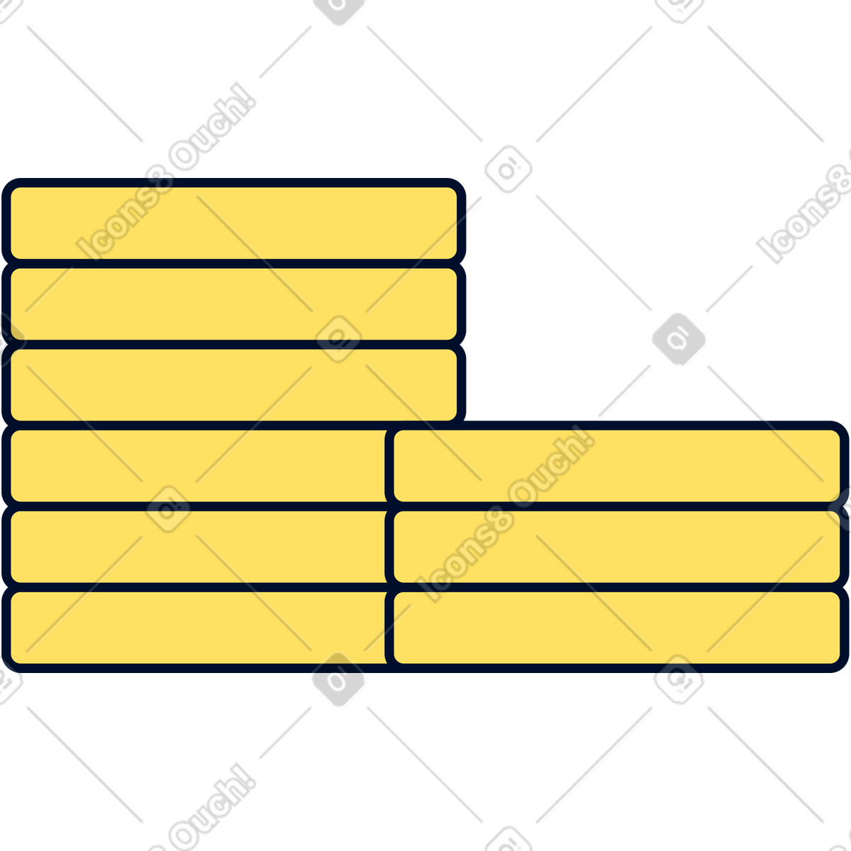 Ilustração de Moedas em no estilo Teal para baixar em PNG, SVG