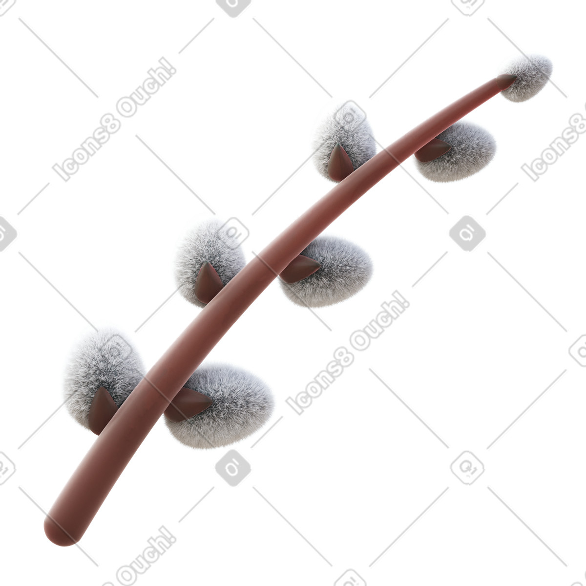 Willow illustrazione in stile 3D Fluency scarica in PNG, SVG