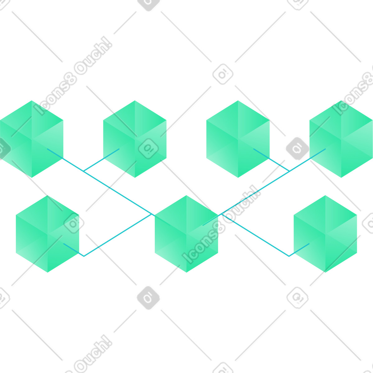 Network illustration in PNG, SVG, GIF formats