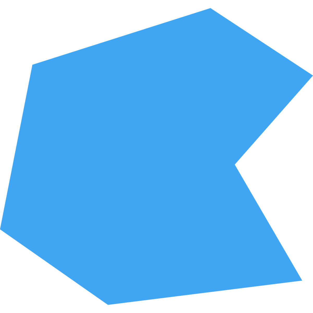 下载 Fogg 风格的 Polygon blue 插画，支持 PNG、SVG 格式