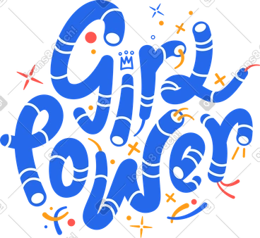 Girl power PNG, SVG