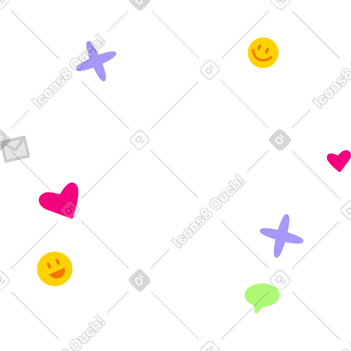 Icone di feedback illustrazione in stile Giggle scarica in PNG, SVG