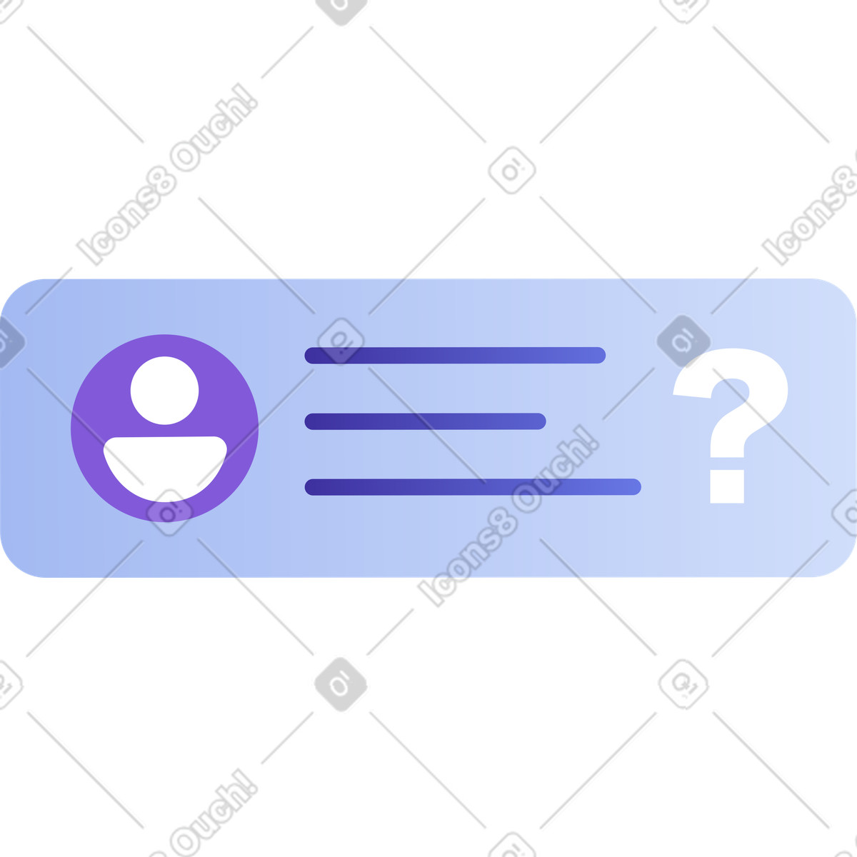 Levels スタイルの ふきだし のイラストをPNG、SVG形式でダウンロード