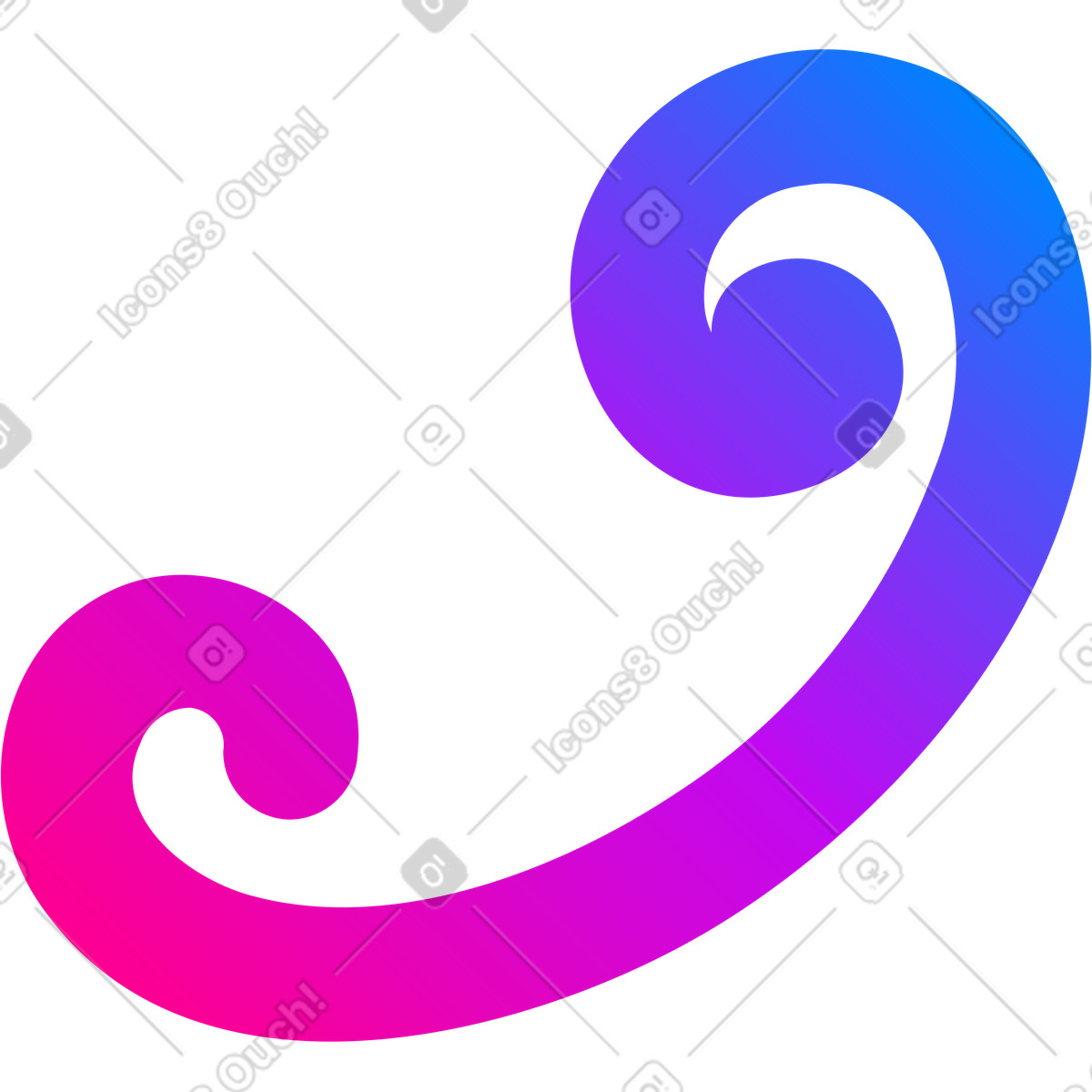 Telefono illustrazione in stile Vibrant scarica in PNG, SVG