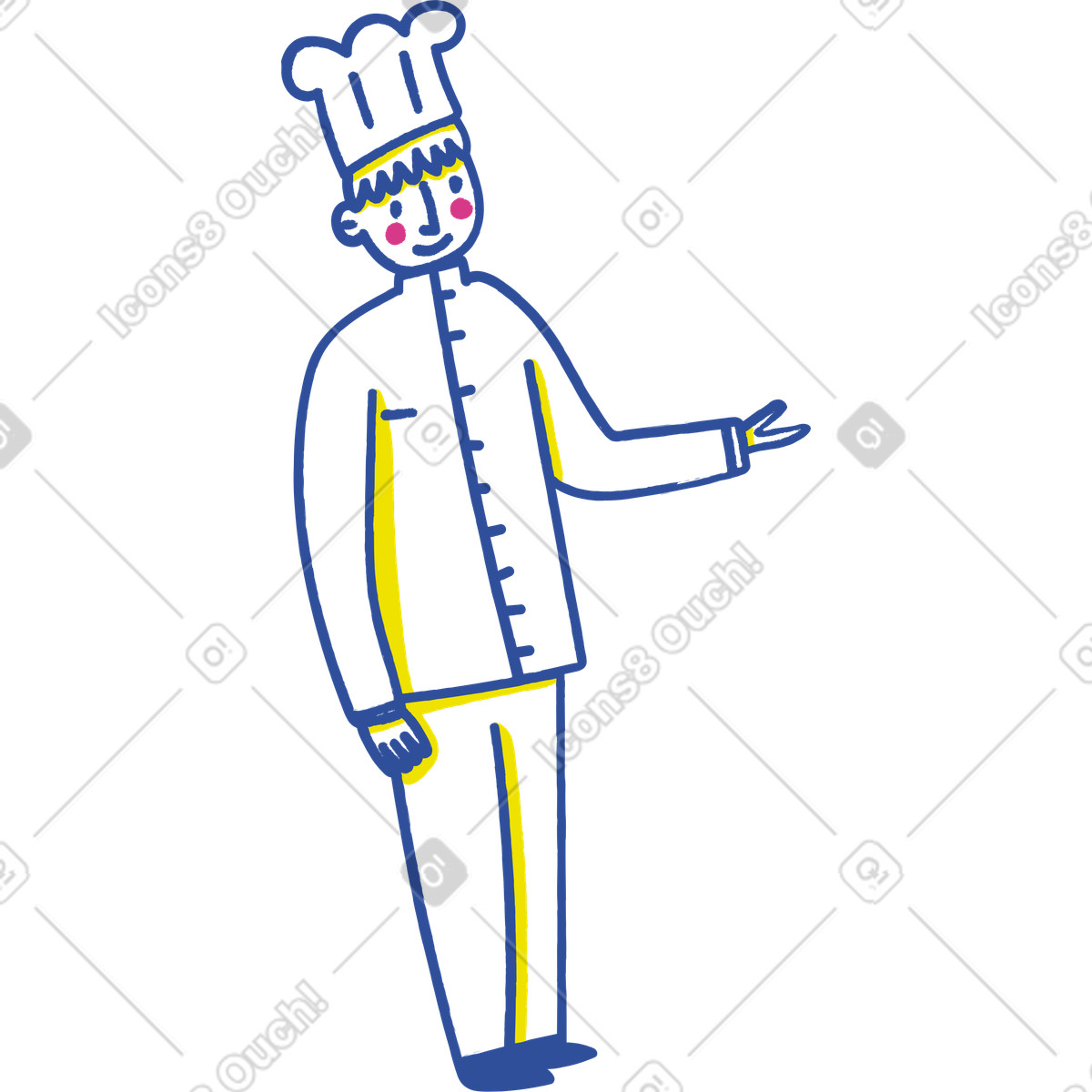 Ilustração de Cozinhar em no estilo Lime para baixar em PNG, SVG